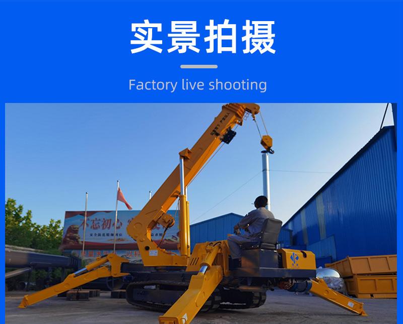 8噸蜘蛛吊實景展示