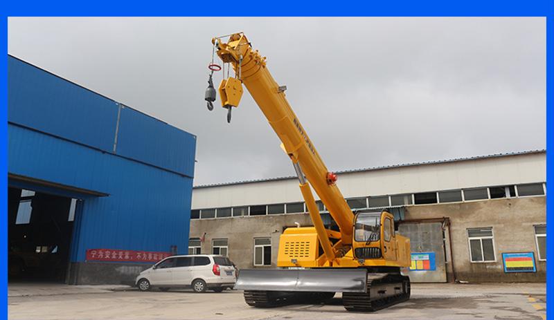 16噸履帶吊實物拍攝
