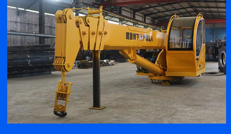 船用吊機實景拍攝