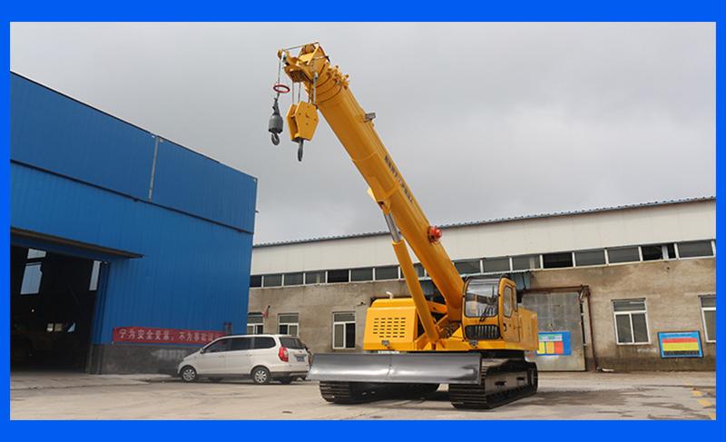 25噸履帶吊實物大圖
